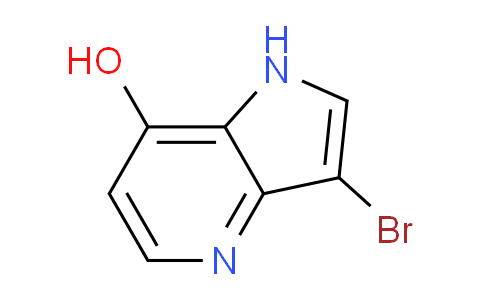 CAS No. 1190319-67-5, 3-Bromo-1H-pyrrolo[3,2-b]pyridin-7-ol