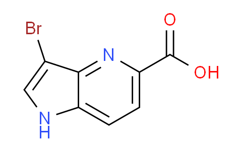 CAS No. 1190317-33-9, 3-Bromo-1H-pyrrolo[3,2-b]pyridine-5-carboxylic acid