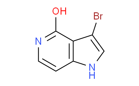 CAS No. 1190314-43-2, 3-Bromo-1H-pyrrolo[3,2-c]pyridin-4-ol