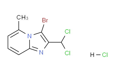 CAS No. 1332581-52-8, 3-Bromo-2-(dichloromethyl)-5-methylimidazo[1,2-a]pyridine hydrochloride