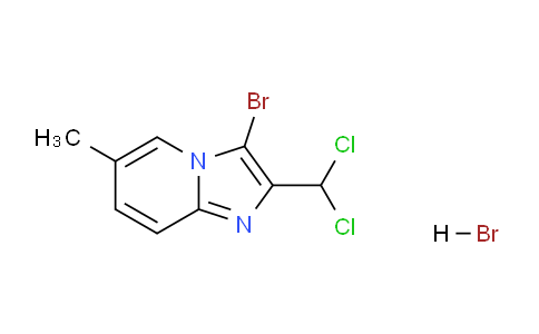 CAS No. 1332604-23-5, 3-Bromo-2-(dichloromethyl)-6-methylimidazo[1,2-a]pyridine hydrobromide