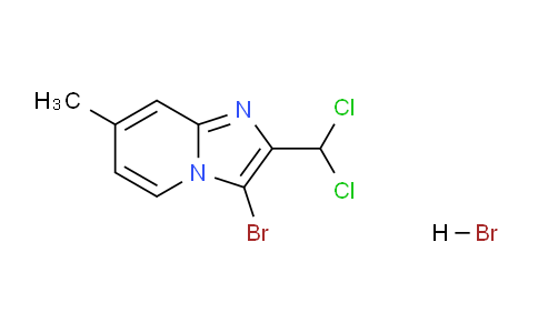 CAS No. 1332606-31-1, 3-Bromo-2-(dichloromethyl)-7-methylimidazo[1,2-a]pyridine hydrobromide