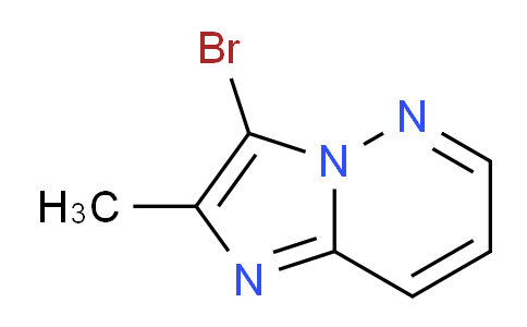 CAS No. 1368313-23-8, 3-Bromo-2-methylimidazo[1,2-b]pyridazine