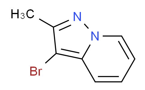 CAS No. 53902-98-0, 3-Bromo-2-methylpyrazolo[1,5-a]pyridine