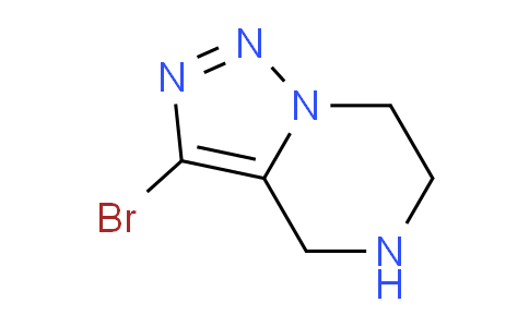 CAS No. 1575612-75-7, 3-Bromo-4,5,6,7-tetrahydro-[1,2,3]triazolo[1,5-a]pyrazine