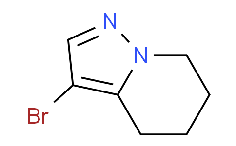 CAS No. 1196155-47-1, 3-Bromo-4,5,6,7-tetrahydropyrazolo[1,5-a]pyridine