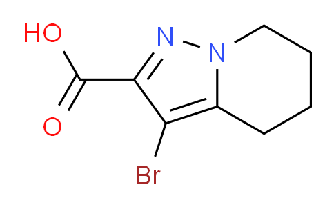 CAS No. 1710661-74-7, 3-Bromo-4,5,6,7-tetrahydropyrazolo[1,5-a]pyridine-2-carboxylic acid