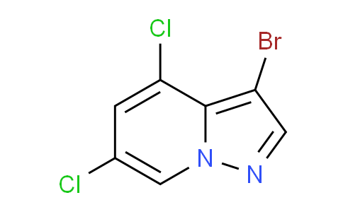 CAS No. 1427501-64-1, 3-Bromo-4,6-dichloropyrazolo[1,5-a]pyridine