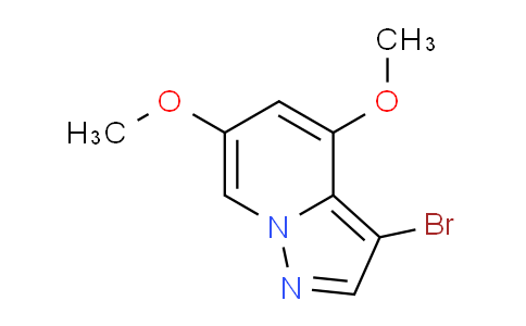 CAS No. 1427501-66-3, 3-Bromo-4,6-dimethoxypyrazolo[1,5-a]pyridine