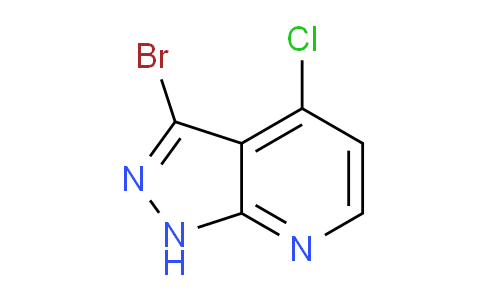 CAS No. 1357945-38-0, 3-Bromo-4-chloro-1H-pyrazolo[3,4-b]pyridine