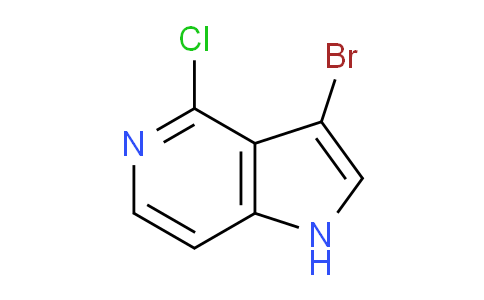 CAS No. 947238-42-8, 3-Bromo-4-chloro-1H-pyrrolo[3,2-c]pyridine