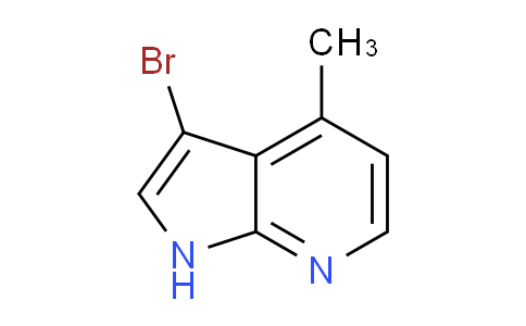 CAS No. 802264-75-1, 3-Bromo-4-methyl-1H-pyrrolo[2,3-b]pyridine