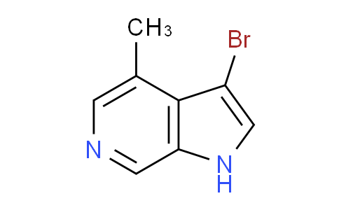 CAS No. 1190319-03-9, 3-Bromo-4-methyl-1H-pyrrolo[2,3-c]pyridine