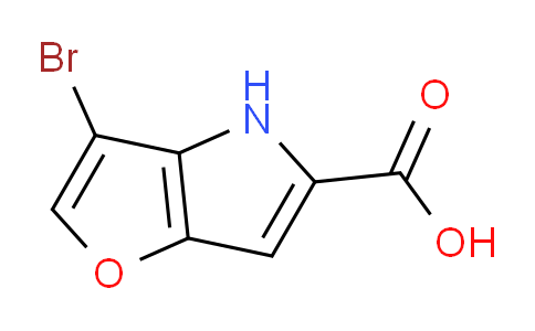 CAS No. 332099-52-2, 3-Bromo-4H-furo[3,2-b]pyrrole-5-carboxylic acid