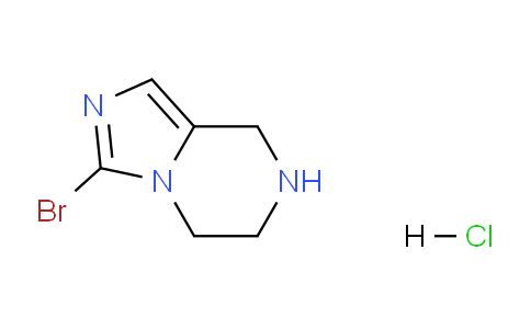 CAS No. 1188265-60-2, 3-Bromo-5,6,7,8-tetrahydroimidazo[1,5-a]pyrazine hydrochloride