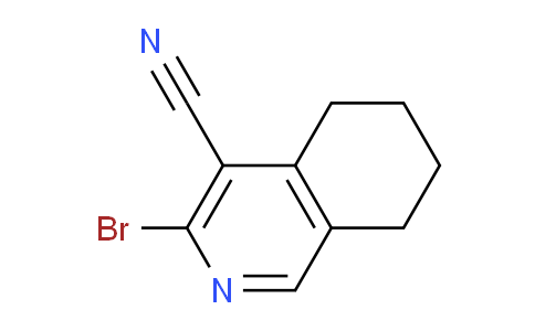 CAS No. 66017-97-8, 3-Bromo-5,6,7,8-tetrahydroisoquinoline-4-carbonitrile