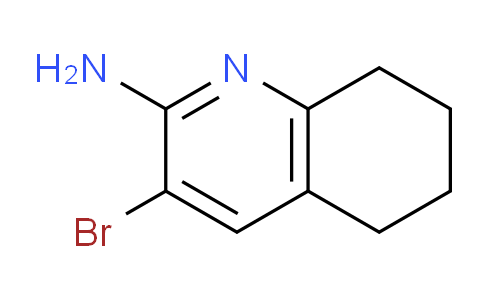 CAS No. 1542052-00-5, 3-Bromo-5,6,7,8-tetrahydroquinolin-2-amine