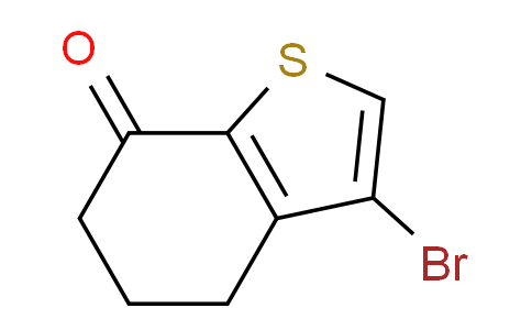 CAS No. 274925-56-3, 3-Bromo-5,6-dihydrobenzo[b]thiophen-7(4H)-one