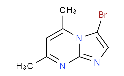 CAS No. 6840-20-6, 3-Bromo-5,7-dimethylimidazo[1,2-a]pyrimidine