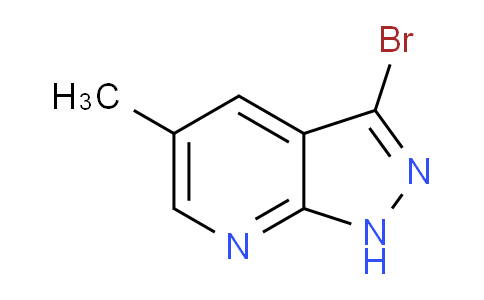 CAS No. 1884275-72-2, 3-Bromo-5-methyl-1H-pyrazolo[3,4-b]pyridine