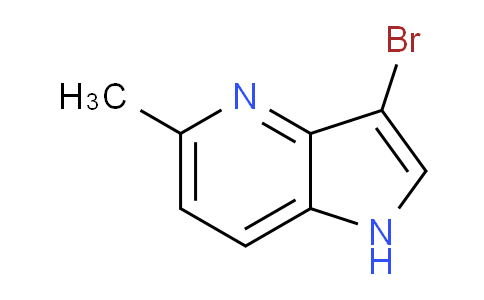 CAS No. 1000343-73-6, 3-Bromo-5-methyl-1H-pyrrolo[3,2-b]pyridine