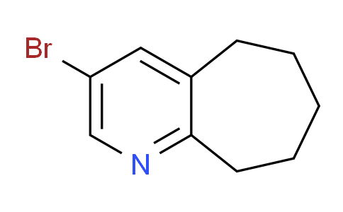 CAS No. 1379339-28-2, 3-Bromo-6,7,8,9-tetrahydro-5H-cyclohepta[b]pyridine