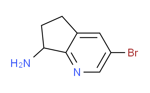 CAS No. 1337696-78-2, 3-Bromo-6,7-dihydro-5H-cyclopenta[b]pyridin-7-amine