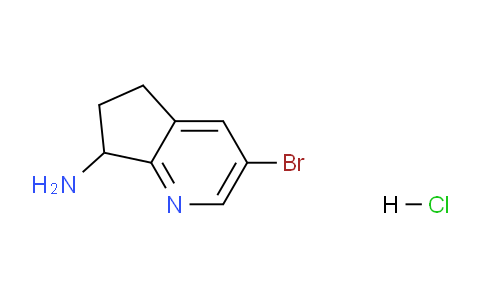 CAS No. 1909305-96-9, 3-Bromo-6,7-dihydro-5H-cyclopenta[b]pyridin-7-amine hydrochloride