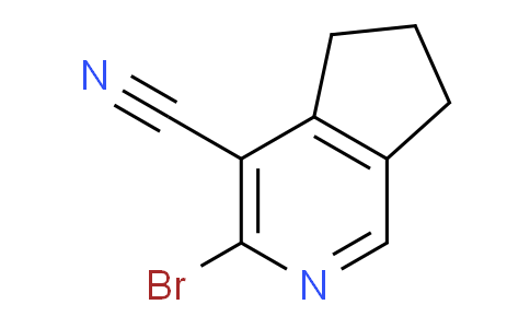 CAS No. 65996-04-5, 3-Bromo-6,7-dihydro-5H-cyclopenta[c]pyridine-4-carbonitrile