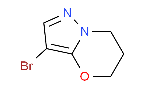 CAS No. 1429903-85-4, 3-Bromo-6,7-dihydro-5H-pyrazolo[5,1-b][1,3]oxazine
