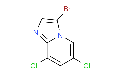 CAS No. 952183-48-1, 3-Bromo-6,8-dichloroimidazo[1,2-a]pyridine