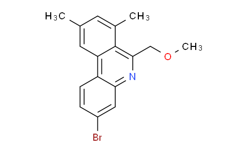 CAS No. 954411-50-8, 3-Bromo-6-(Methoxymethyl)-7,9-dimethylphenanthridine