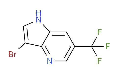 CAS No. 1190311-58-0, 3-Bromo-6-(trifluoromethyl)-1H-pyrrolo[3,2-b]pyridine