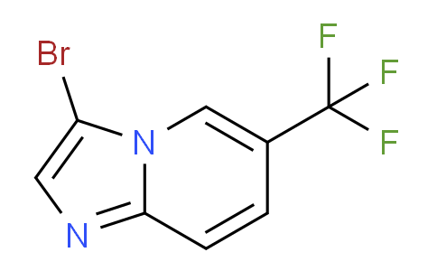 CAS No. 1146615-86-2, 3-Bromo-6-(trifluoromethyl)imidazo[1,2-a]pyridine
