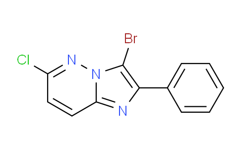 CAS No. 19601-74-2, 3-Bromo-6-chloro-2-phenylimidazo[1,2-b]pyridazine