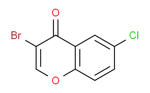 CAS No. 73220-38-9, 3-Bromo-6-chloro-4H-chromen-4-one