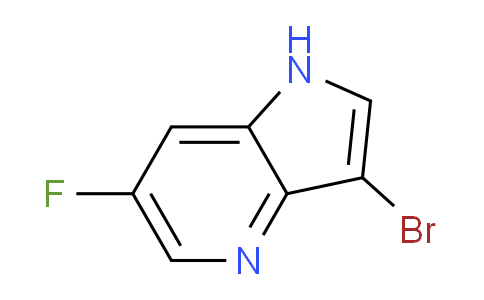 CAS No. 1190320-37-6, 3-Bromo-6-fluoro-1H-pyrrolo[3,2-b]pyridine