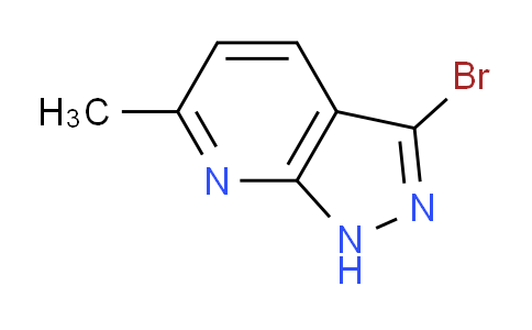 CAS No. 1696771-07-9, 3-Bromo-6-methyl-1H-pyrazolo[3,4-b]pyridine