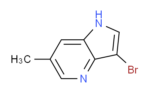 CAS No. 1190323-01-3, 3-Bromo-6-methyl-1H-pyrrolo[3,2-b]pyridine