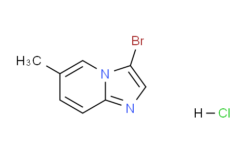 CAS No. 1072944-60-5, 3-Bromo-6-methylimidazo[1,2-a]pyridine hydrochloride