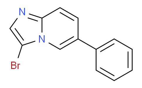 CAS No. 328062-46-0, 3-Bromo-6-phenylimidazo[1,2-a]pyridine