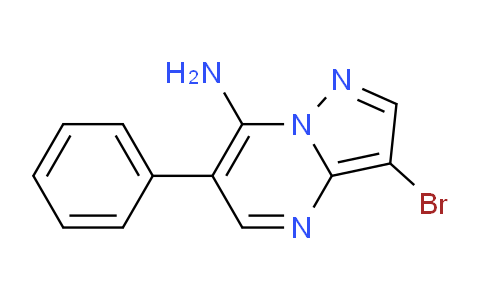 CAS No. 1039364-82-3, 3-Bromo-6-phenylpyrazolo[1,5-a]pyrimidin-7-amine