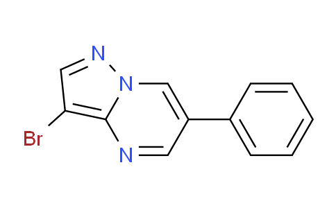 CAS No. 1039364-87-8, 3-Bromo-6-phenylpyrazolo[1,5-a]pyrimidine