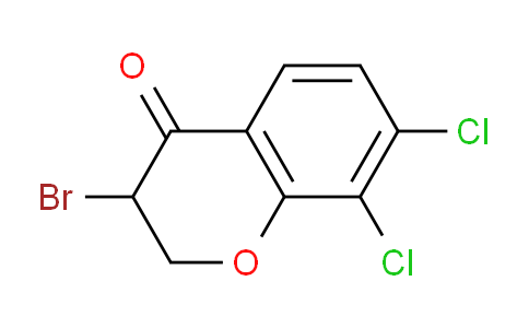 CAS No. 1354965-97-1, 3-Bromo-7,8-dichlorochroman-4-one