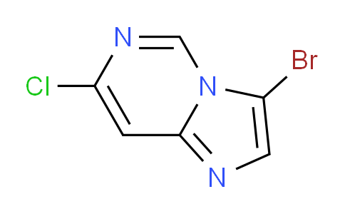 CAS No. 1289047-59-1, 3-Bromo-7-chloroimidazo[1,2-c]pyrimidine