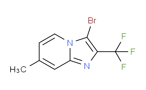 CAS No. 1823939-59-8, 3-Bromo-7-methyl-2-(trifluoromethyl)imidazo[1,2-a]pyridine