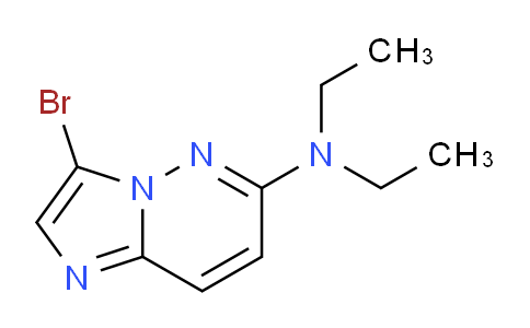 CAS No. 1447962-12-0, 3-Bromo-N,N-diethylimidazo[1,2-b]pyridazin-6-amine