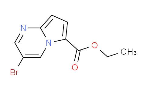 CAS No. 2097068-59-0, 3-Bromo-pyrrolo[1,2-a]pyrimidine-6-carboxylic acid ethyl ester