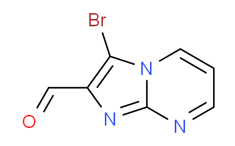 CAS No. 1018828-40-4, 3-Bromoimidazo[1,2-a]pyrimidine-2-carbaldehyde