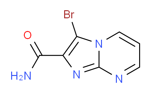 CAS No. 1823958-95-7, 3-Bromoimidazo[1,2-a]pyrimidine-2-carboxamide
